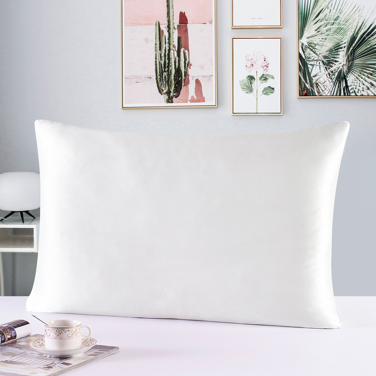 100% Nature Mulberry Silk Pill - Silk Pillowcase Set 评论和价格