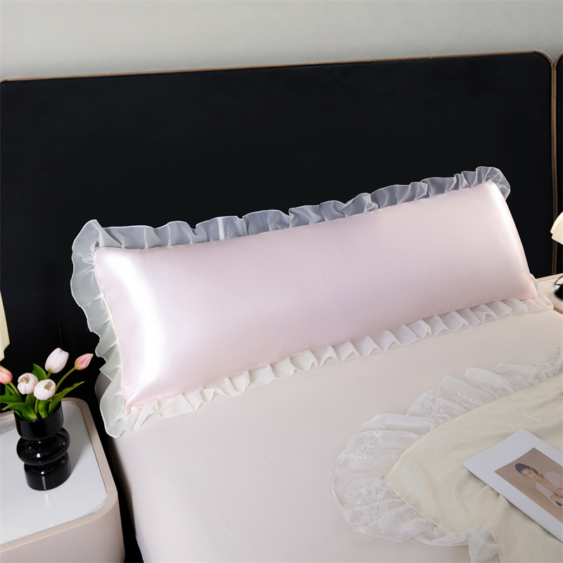 1pc Satin Silk Pillowcase with - Silk Pillowcase Set 评论和价格