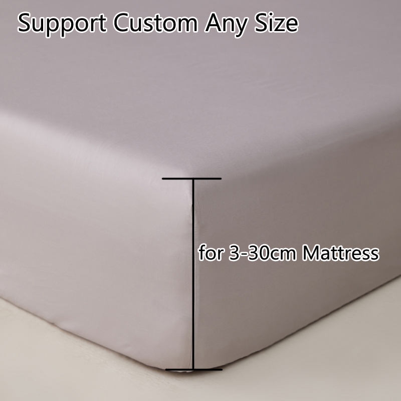 100% Egyptian Cotton Fitted Sh - Silk Pillowcase Set 评论和价格