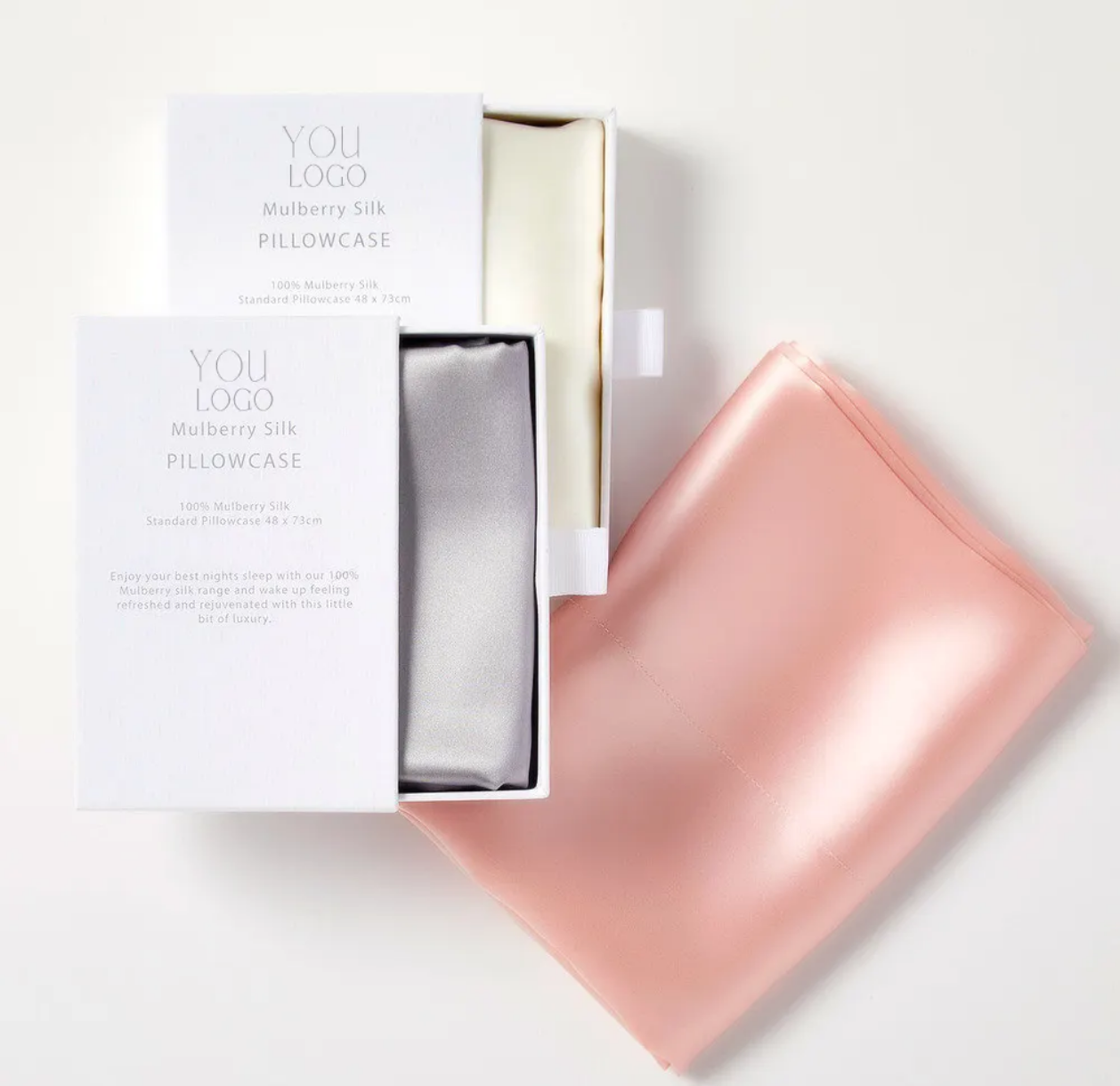 100% Pure Mulberry Silk Pillow - Silk Pillowcase Set 评论和价格