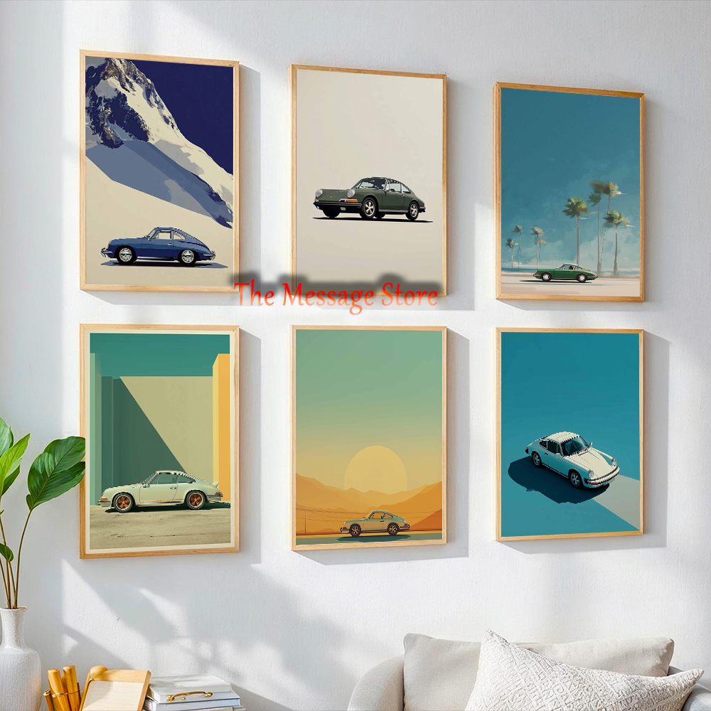 Vintage Sports Car Minimalist  - Luxury Lifestyle Picture 评论和价格