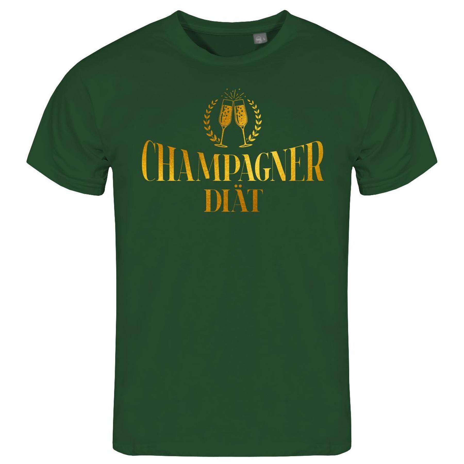 Mens T Shirt Champagne Diet S  - Luxury Lifestyle Shorts 评论和价格
