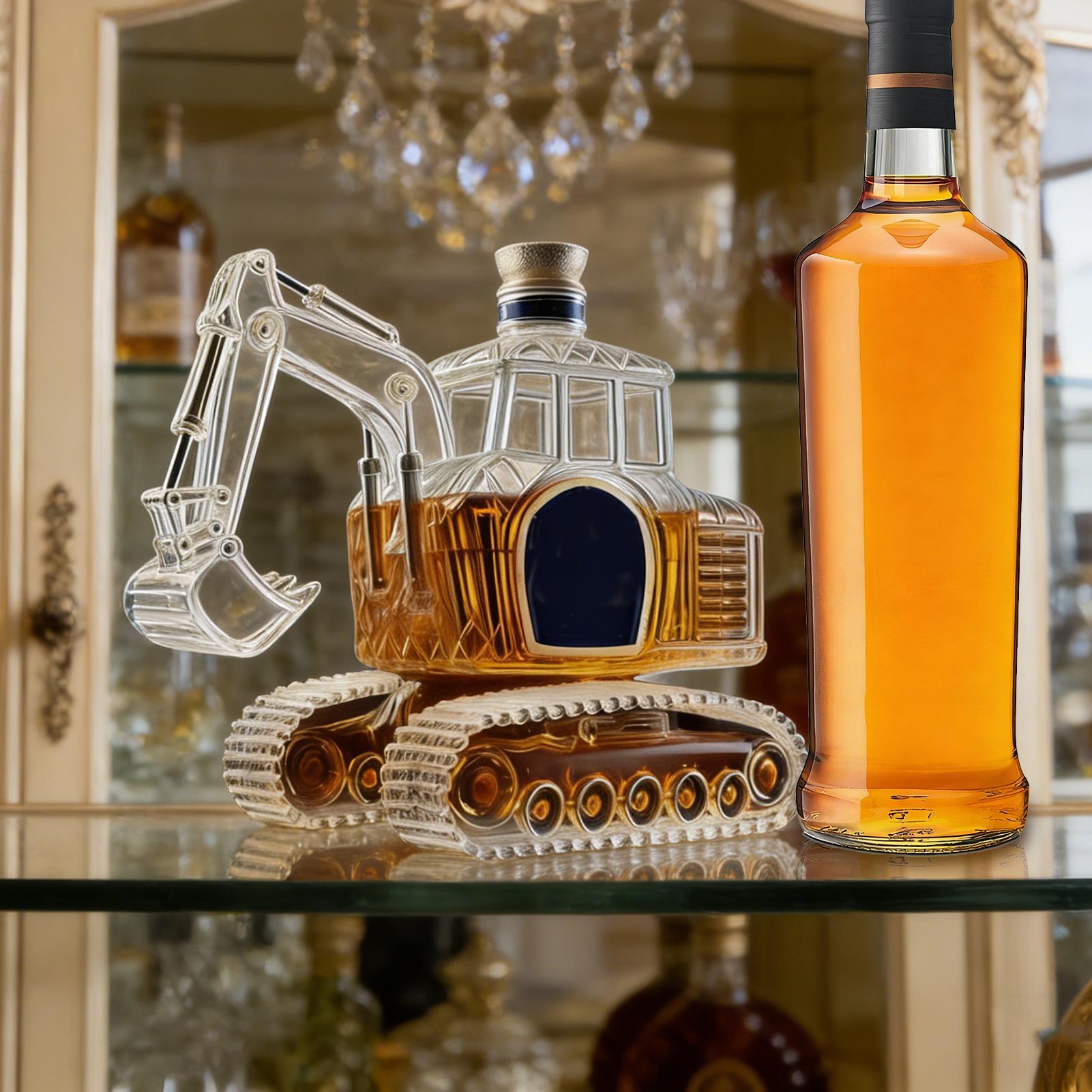 Heavy-Duty Excavator Whiskey D - Glass Decanter Whiskey 评论和价格