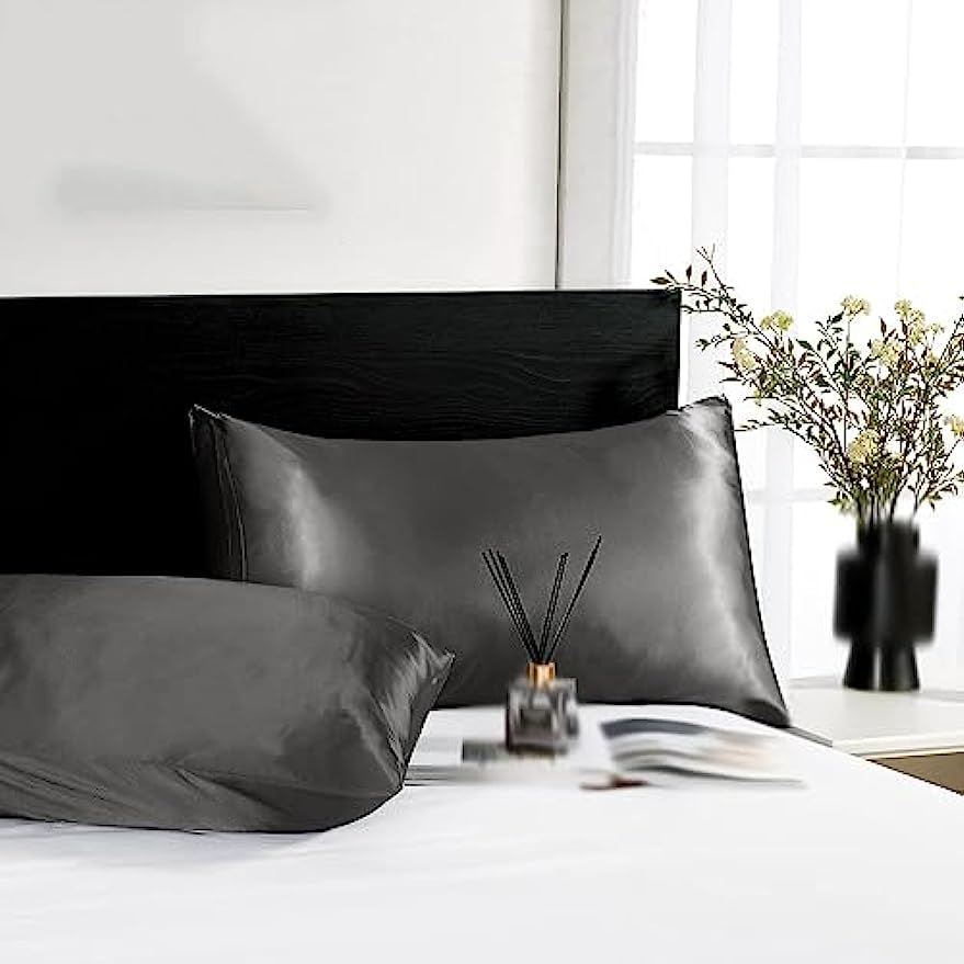 2pcs Satin Silk Pillowcase for - Silk Pillowcase Set 评论和价格