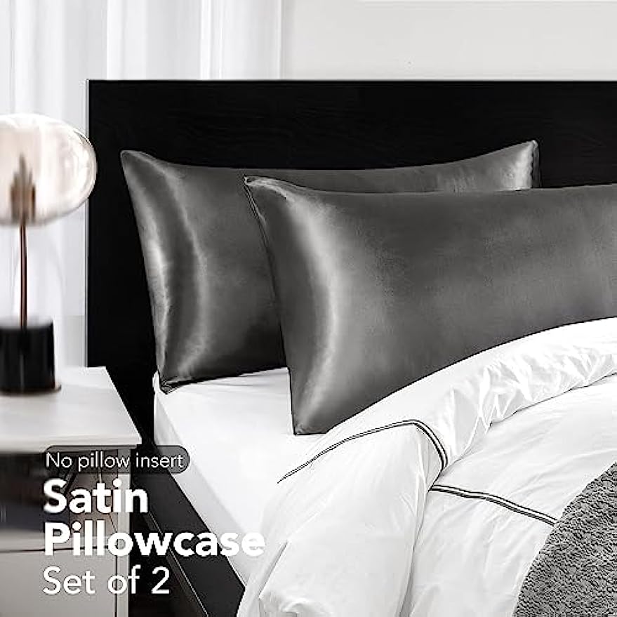 2pcs Satin Silk Pillowcase for - Silk Pillowcase Set 评论和价格
