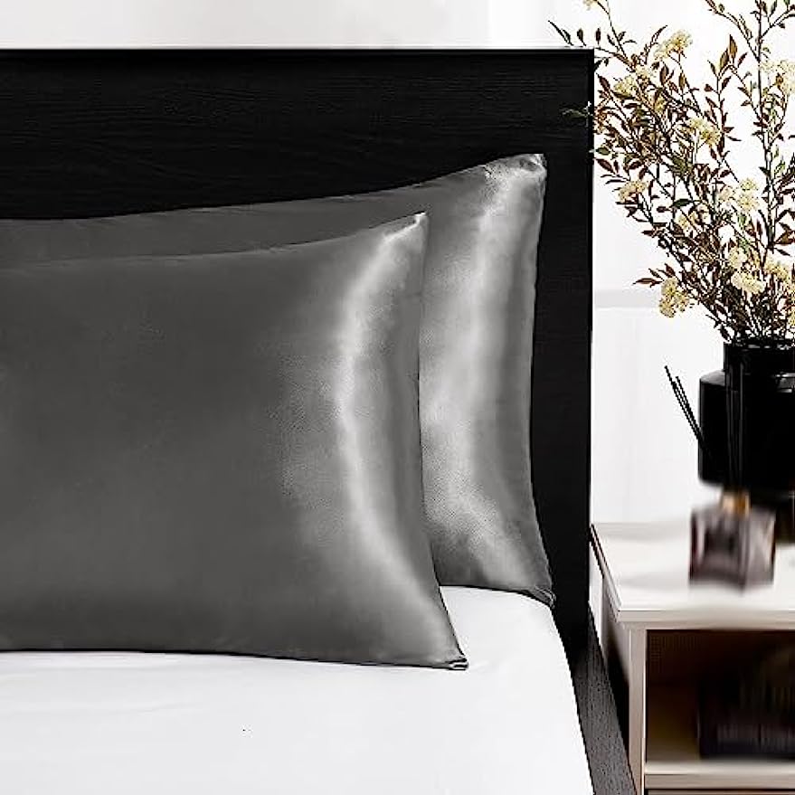 2pcs Satin Silk Pillowcase for - Silk Pillowcase Set 评论和价格
