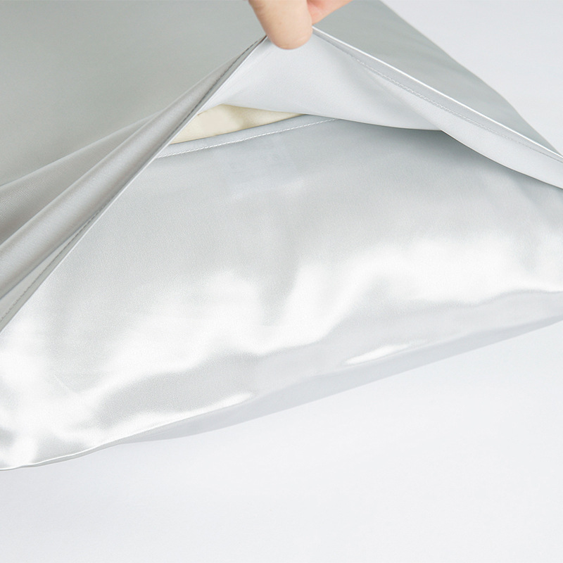 1pair Housewife Pillowcase Bot - Silk Pillowcase Set 评论和价格