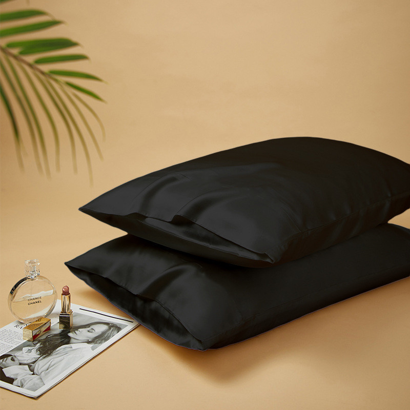 1pair Housewife Pillowcase Bot - Silk Pillowcase Set 评论和价格